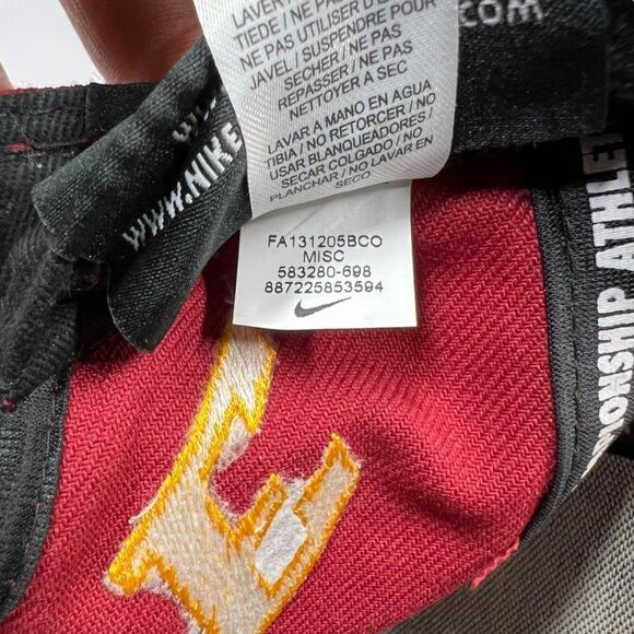 Nike Men’s Iowa State Cyclones Flat Bill SnapBack Hat - Picture 11 of 11